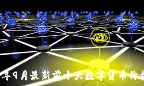   
2023年9月最新前十大数字货币价格分析