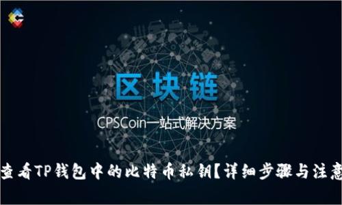 如何查看TP钱包中的比特币私钥？详细步骤与注意事项