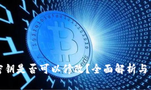 TP钱包密钥是否可以修改？全面解析与用户指南